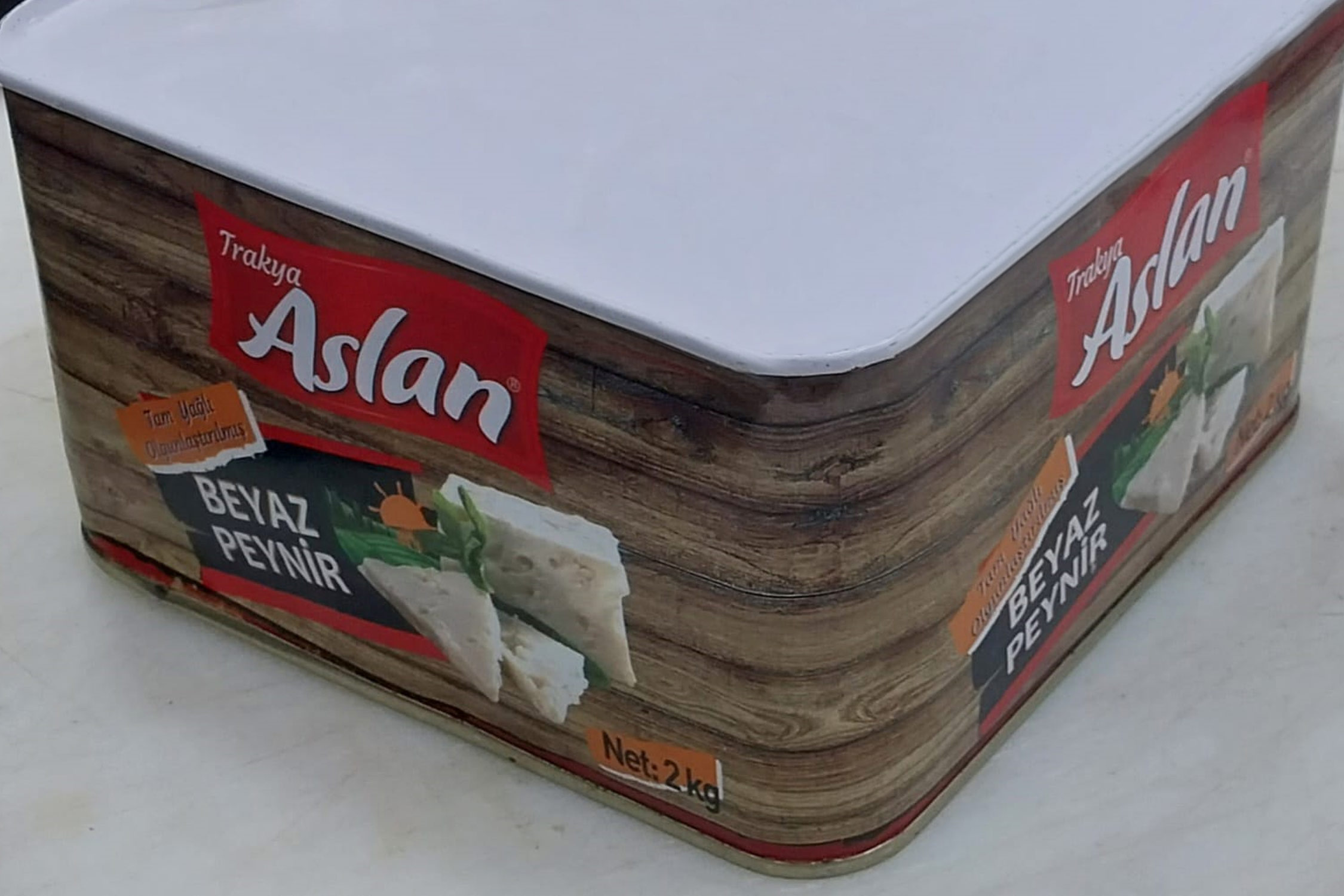 Beyaz Peynir 2 Kg Teneke